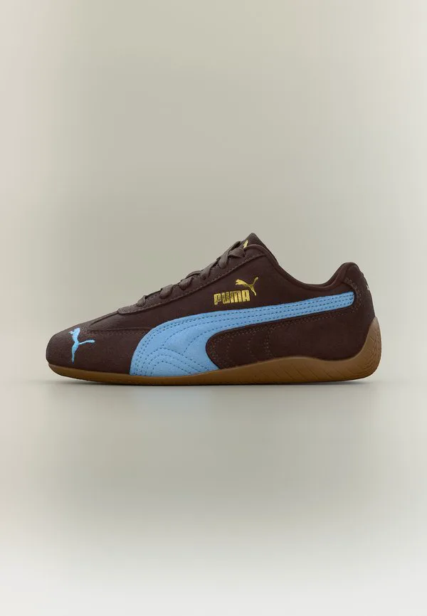Кроссовки speedcat jr унисекс Puma, Chocolate Brown/Team Light Blue
