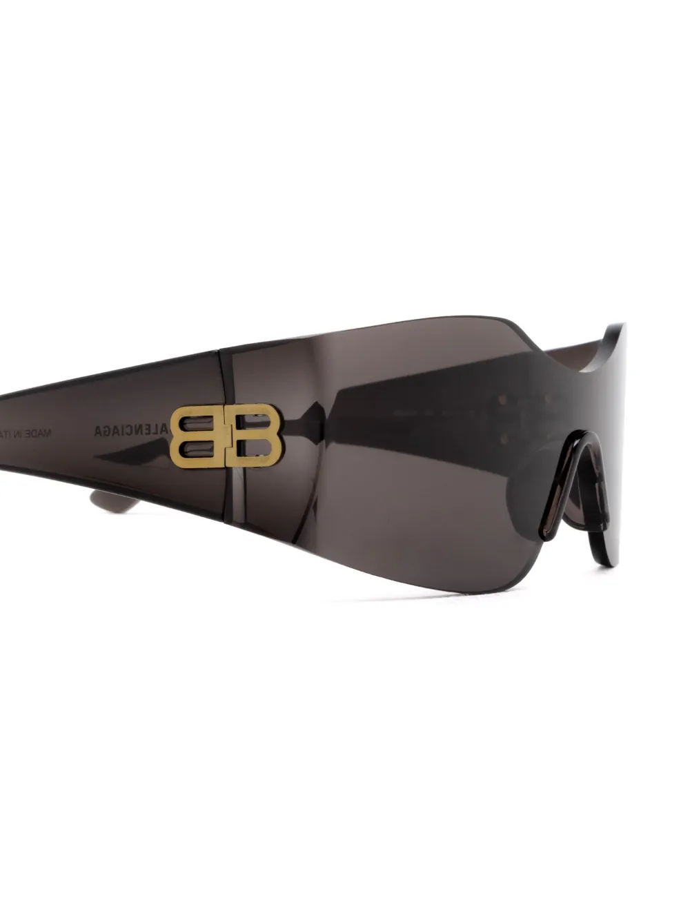 Солнцезащитные очки Hourglass Mask Balenciaga Eyewear, серый — фото 3