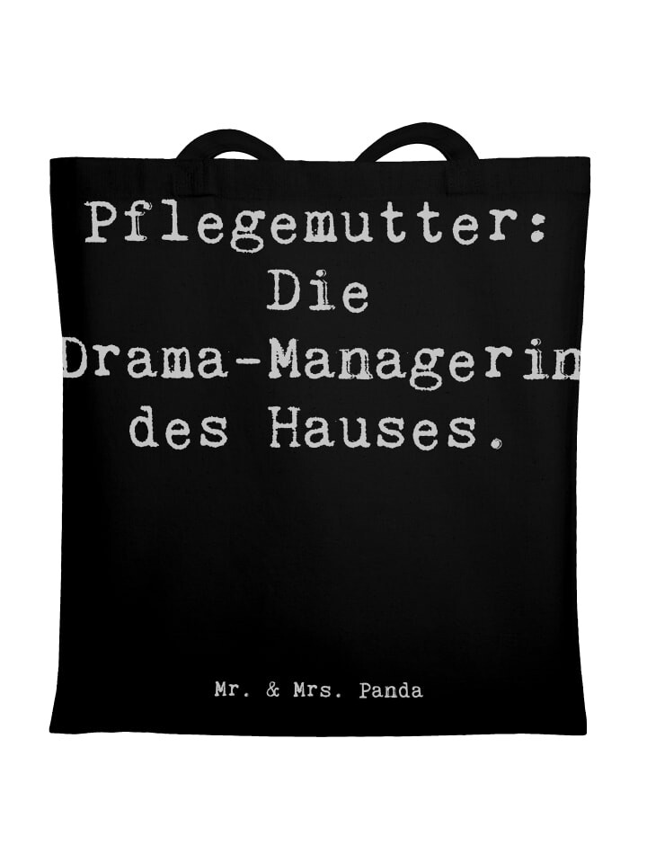 

Сумка для переноски Mr & Mrs Panda Pflegemutter Managerin, черный