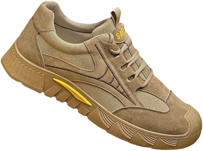 

Мужские кроссовки - шнуровка, удобные и прочные, легкие и дышащие, противоскользящие и износостойкие Fmshi, хаки