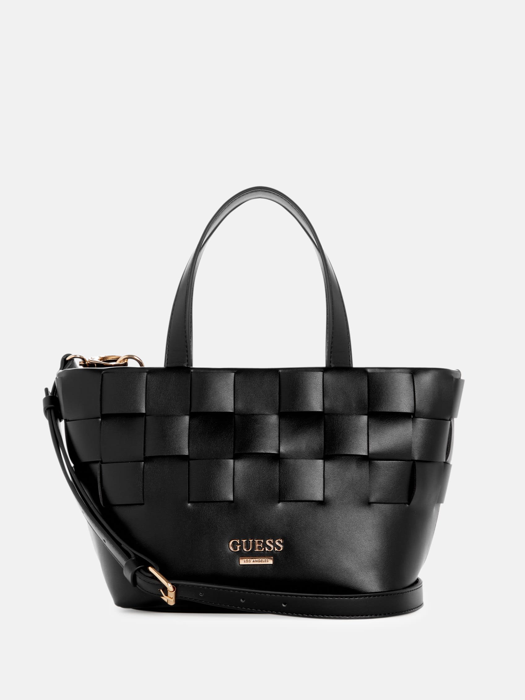 

Сумка Bordizzo Woven Small Guess Factory, черный