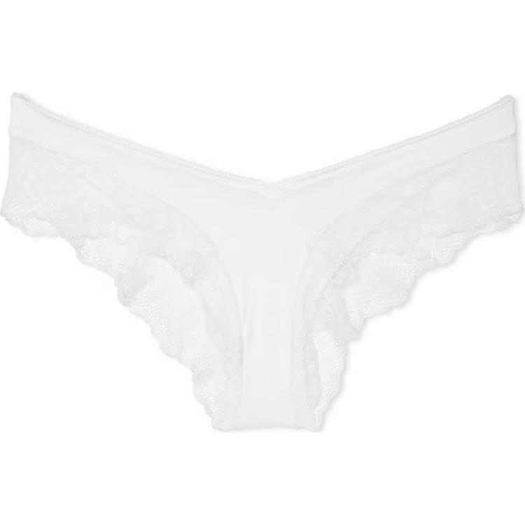 

Victoria's Secret Очень сексуальные стрейпи с элементами хардвера трусики-брифы / vs white брифы женские 1 упаковка белый