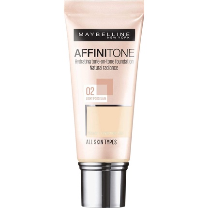 

Maybelline New York Affinitone Unifying Тональный крем 02 Светлый фарфор