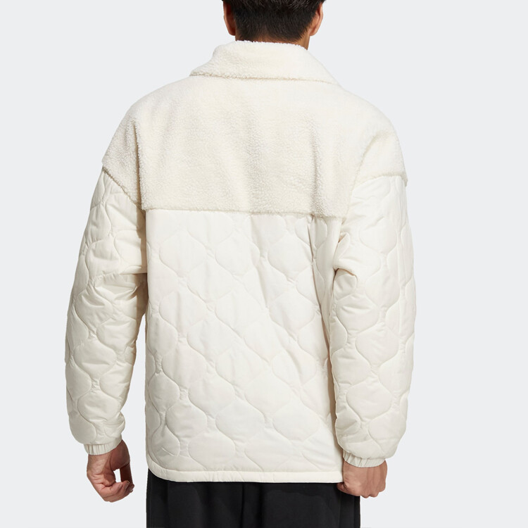 Стеганая куртка унисекс Wonder White Adidas, цвет Wonder White — фото 4
