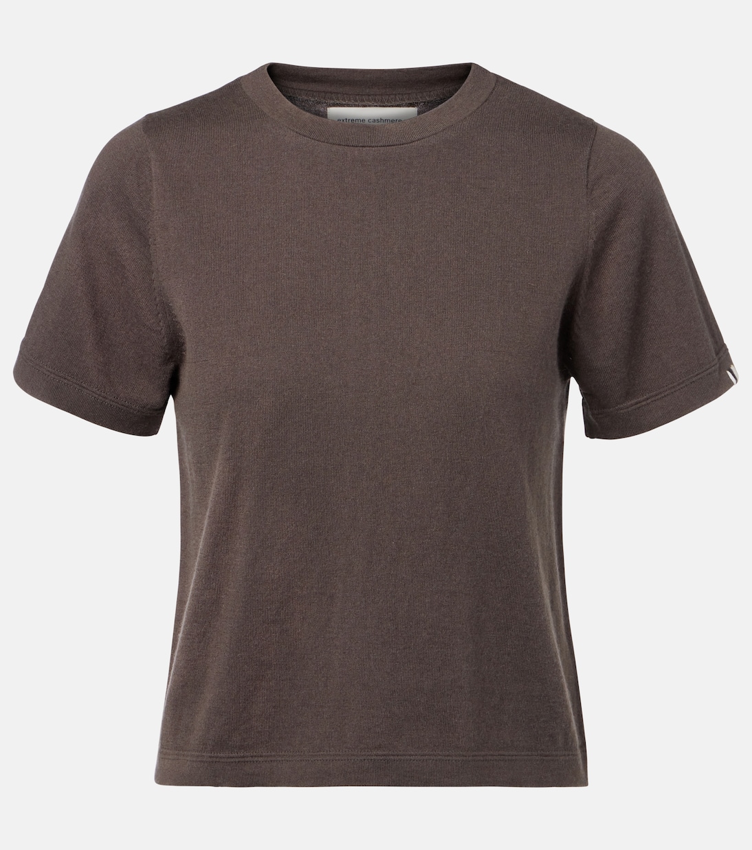 

Футболка Tina из хлопка и кашемира №267 Extreme Cashmere, Mud