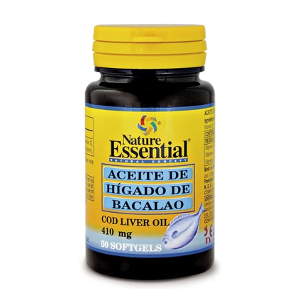 

Nature Ess Aceite De Higado De Bacalao 410 мг 50 перласов, Желтый, Nature Ess Aceite De Higado De Bacalao 410 мг 50 перласов