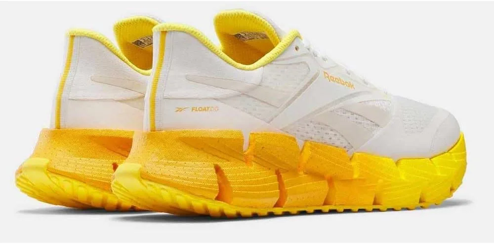 Мужские кроссовки Reebok Floatzig 1, цвет Chalk Sand Golden Haze, золотой — фото 4