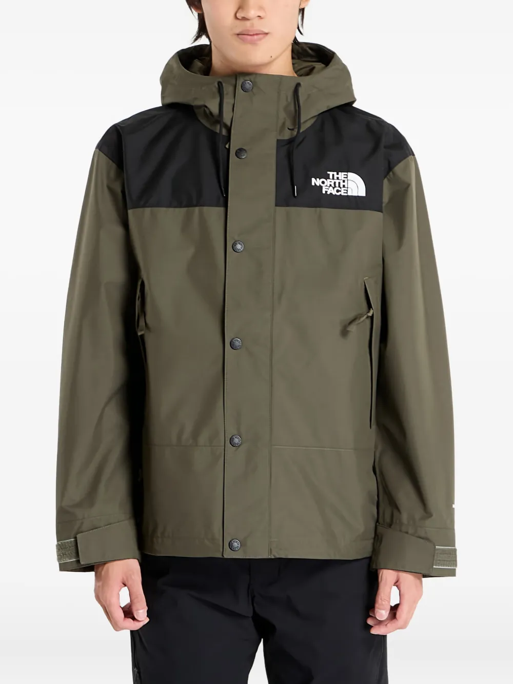 

Куртка с вышитым логотипом The North Face, зеленый