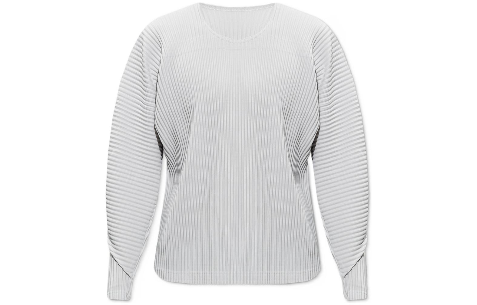 

Плиссированная футболка Homme Plissé Issey Miyake, серый
