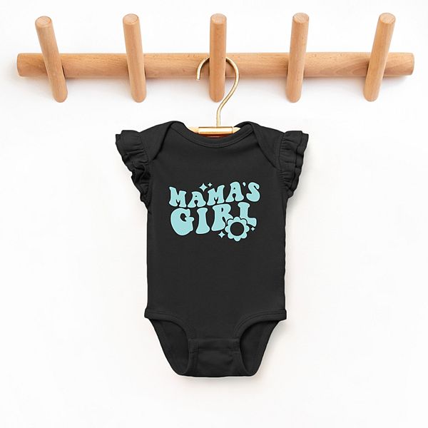 Боди с цветочным принтом и рукавами-фонариками Mama's Girl The Juniper Shop, Lavender — фото 2