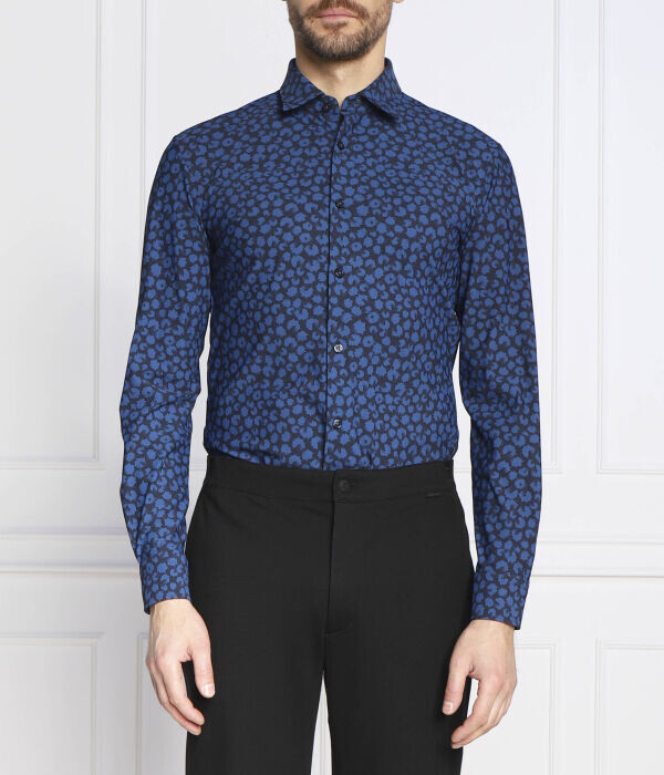 

Рубашка Boss Roan_f Slim Fit, синий