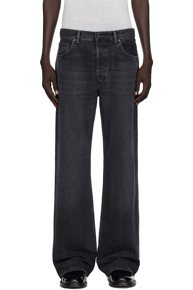 

Джинсы стандартного кроя, модель 2021m Acne Studios, черный