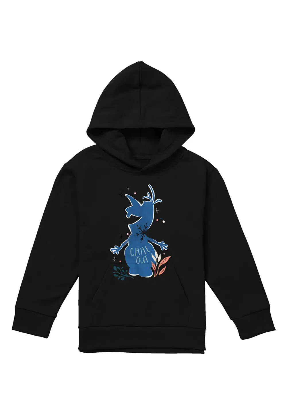 Детская худи Disney Frozen Olaf, черный