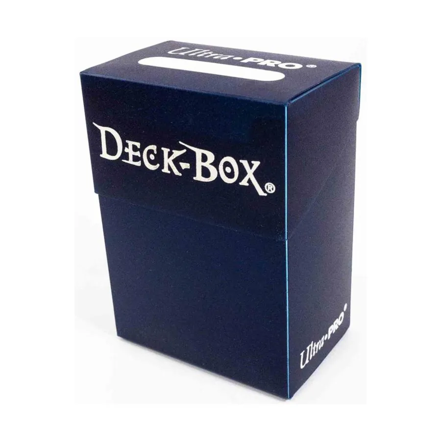 

Коробка для колоды — сплошной темно-синий (выпуск 2011 г.), Deck Boxes - Solid Color (Ultra Pro)