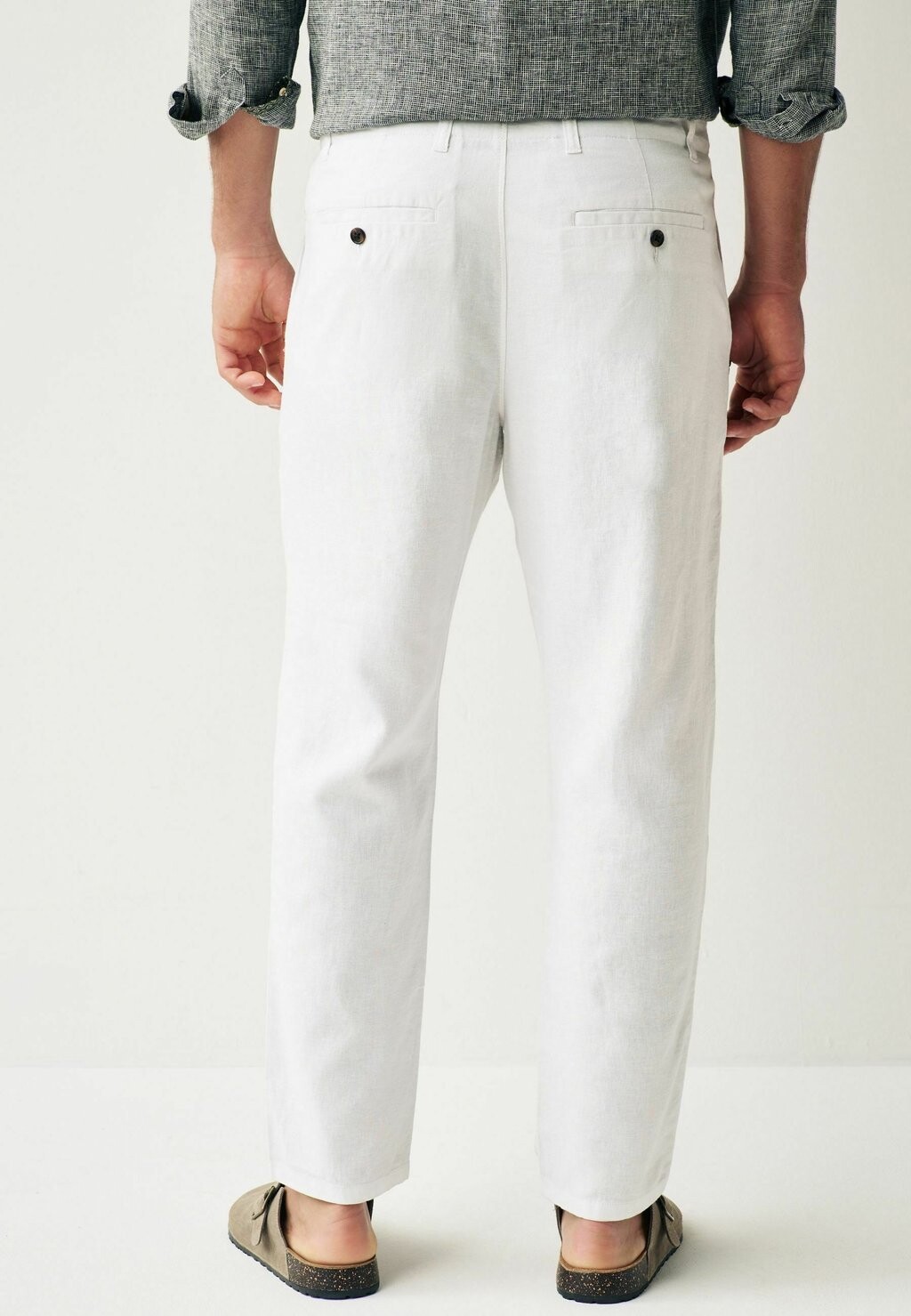 

Чиносы DRAWSTRING REGULAR FIT Next, белый