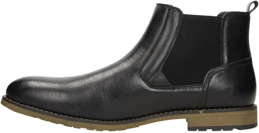 Fitters Footwear That Fits Мужские ботинки челси Jim Elegant больших размеров, черные и коричневые, классические ботильоны, обувь больших размеров Jim, размеры 46 47 48 49 50 51 52 53 54 — фото 4