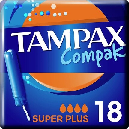 

Тампоны Tampax Compak Super Plus с аппликатором