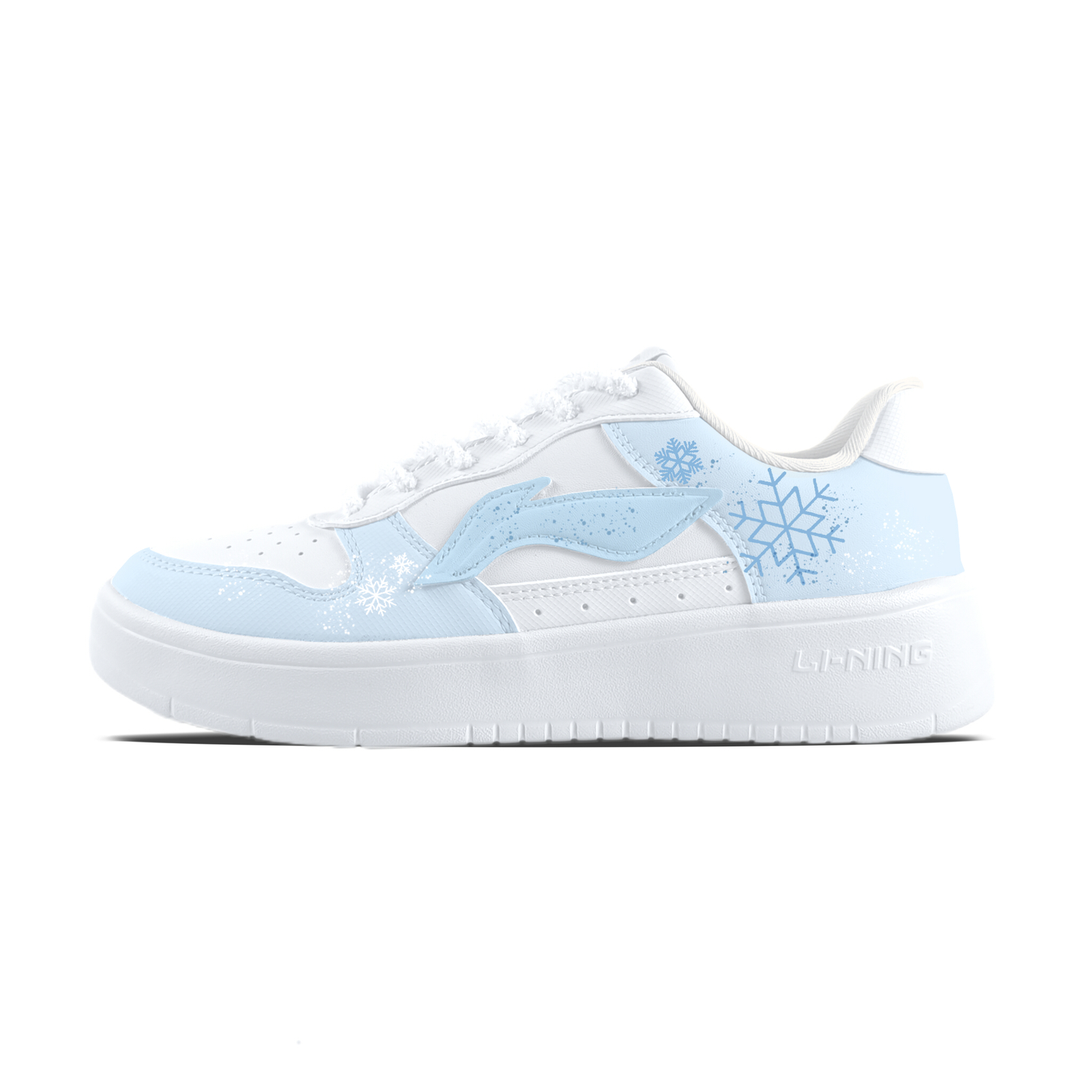 

Плавающие ботинки Li Ning, противоскользящие и дышащие, с возможностью увеличения высоты, низкие, унисекс., белый