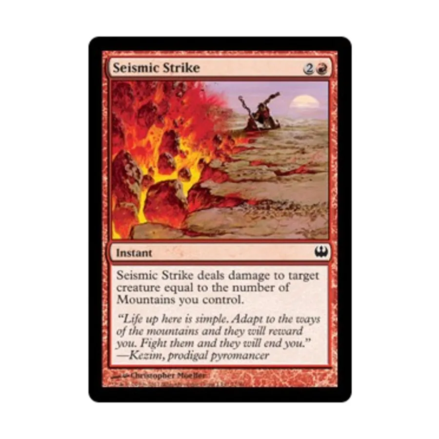 

CCG Сейсмический удар (С), MTG - Duel Decks - Knights vs. Dragons