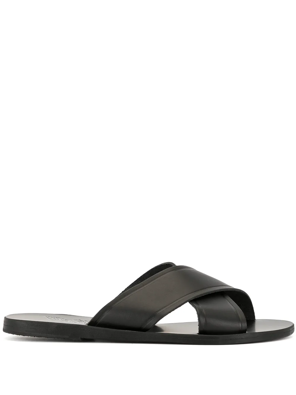 Сандалии Thais с перекрестными ремешками Ancient Greek Sandals, черный