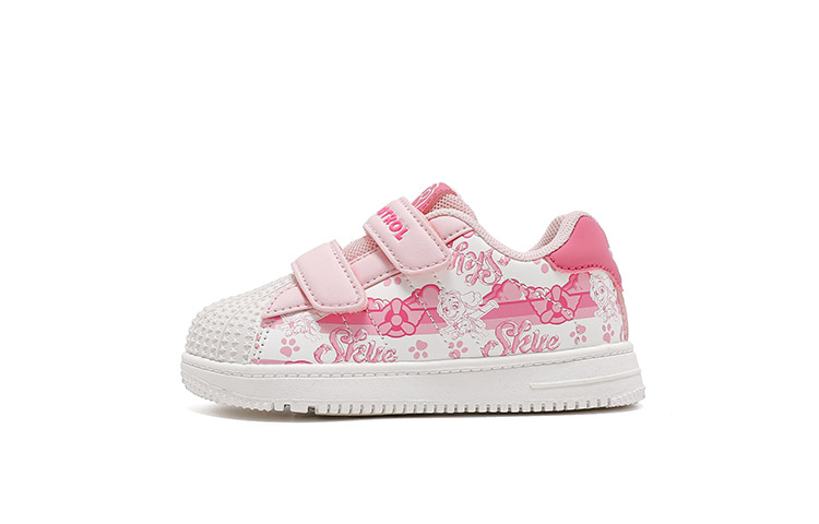 

Антискользящие износостойкие низкие детские скейтерские кроссовки Kids' PAW PATROL, розовый