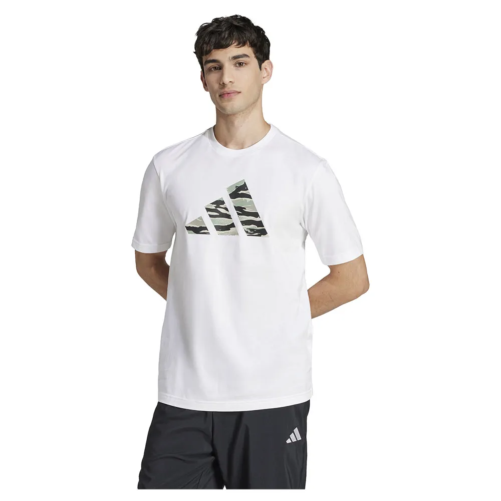 

Футболка с коротким рукавом adidas Codes Camo Graphic, белый