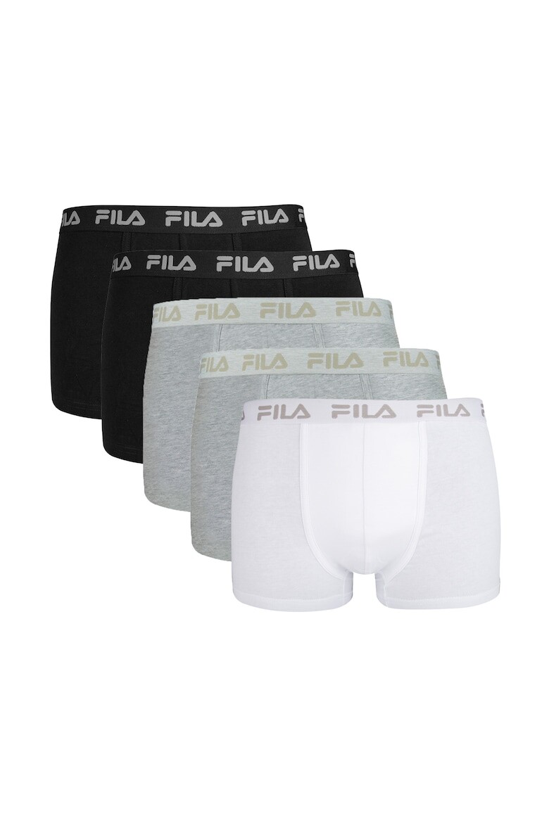 

Боксеры без выкройки - 5 пар Fila, черный