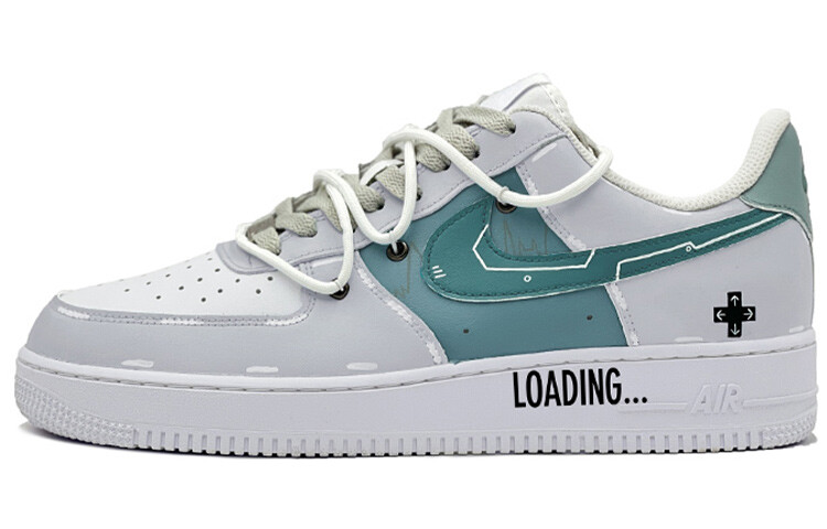 

Кроссовки Nike Air Force 1, белый/зеленый