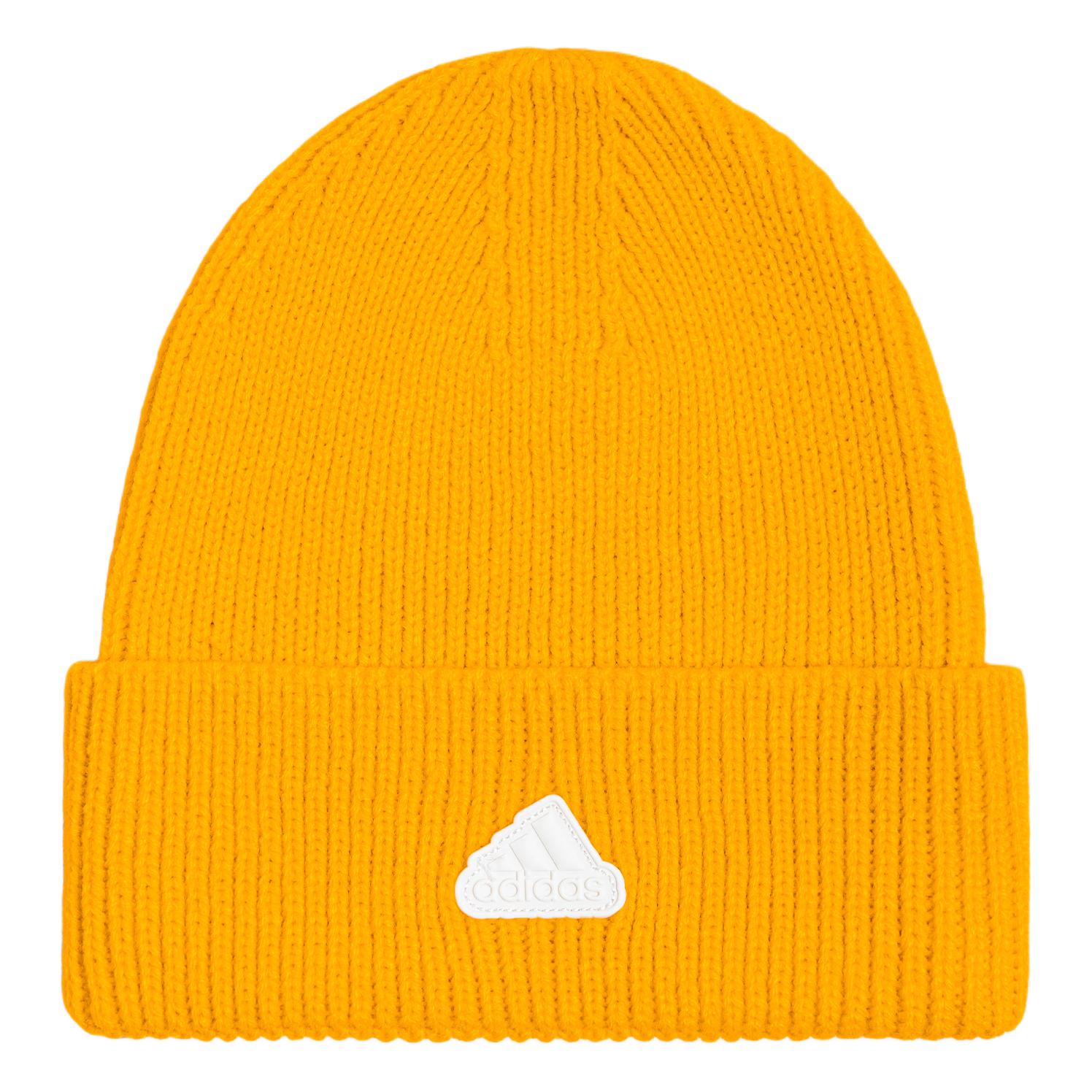 

Adidas Акриловая вязаная шапка унисекс яркого золотого цвета, Bright Gold