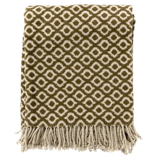 

Плед hoii Isabella, 200x150x150 см цвет military olive