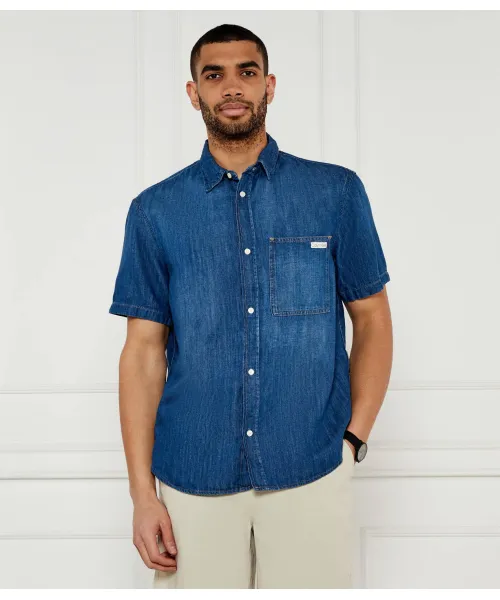 

Рубашка Regular fit Calvin Klein Jeans, синий