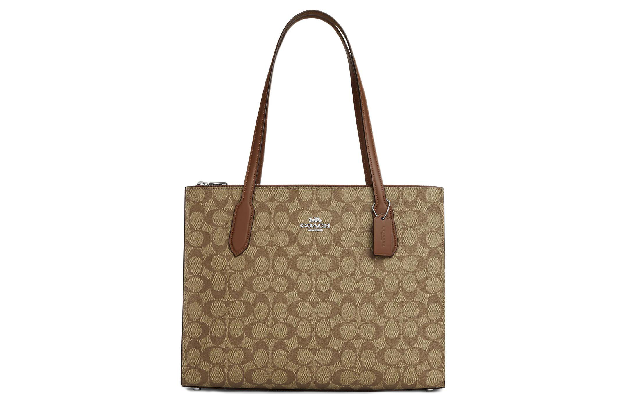 

COACH Сумка из кожи и холста
