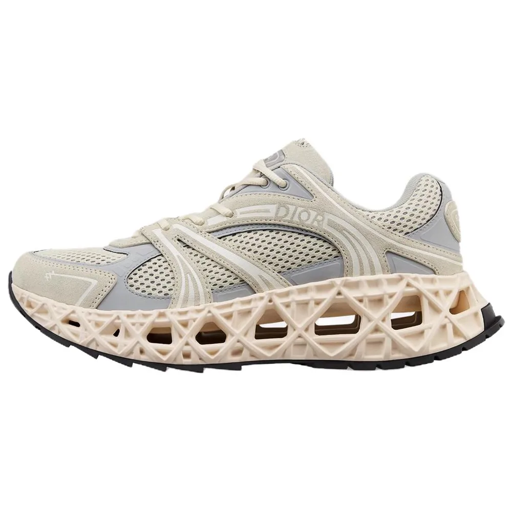 DIOR Кроссовки B35 Nxxt Low top Casual мужские серо-белые