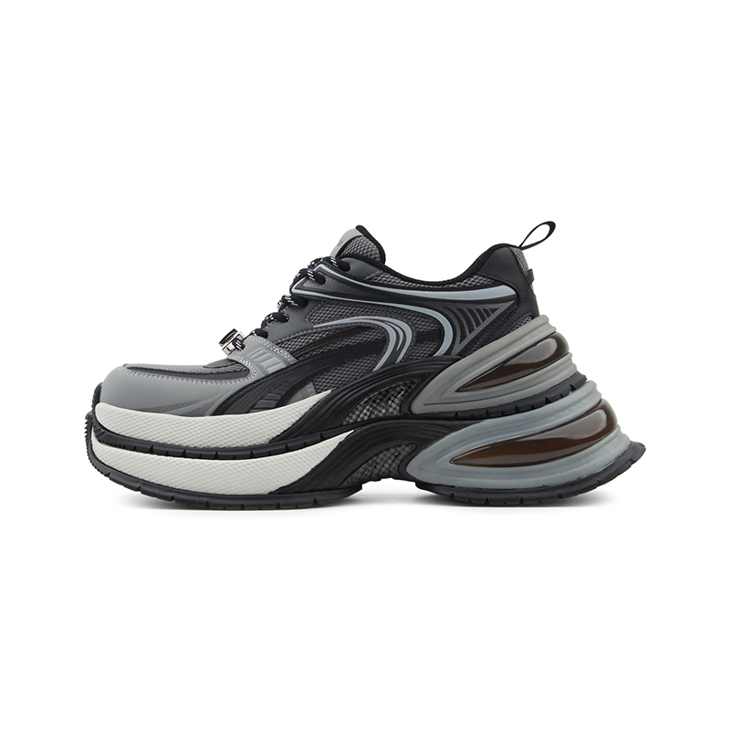 

CALVIN LUO Кальвин Лоу Чанки лоу-топы унисекс тёмно-серые, цвет Dark Gray