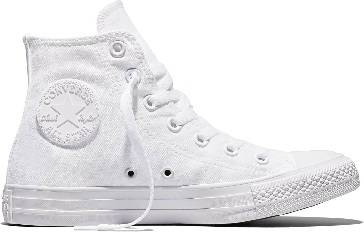 Кеды Converse Chuck Taylor All Star на высокой подошве унисекс, белый — фото 3