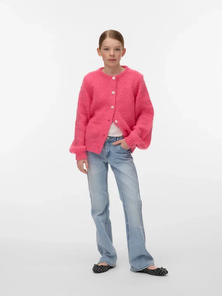 Кардиган женский Vero Moda Girl, розовый
