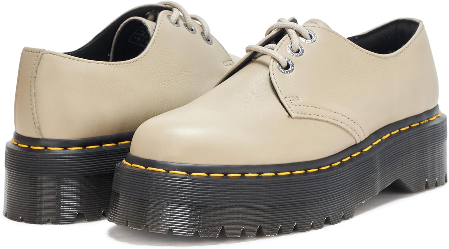Dr. Martens Unisex-Adult 1461 Quad Ii Oxford Flat, Warmed Stone Pisa — фото 3