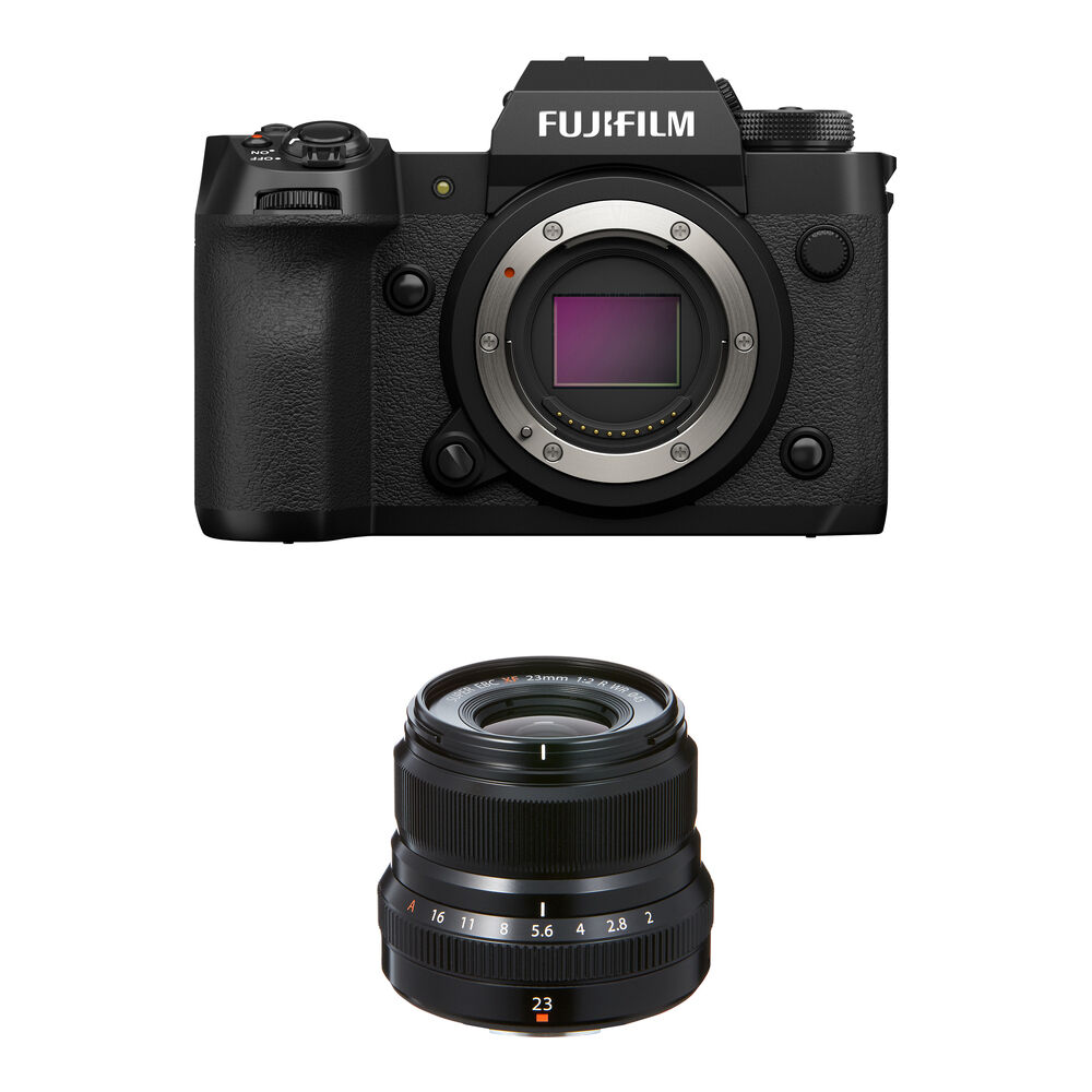 

Беззеркальная камера FUJIFILM X-H2 Mirrorless Camera with 23mm f/2 Lens Kit