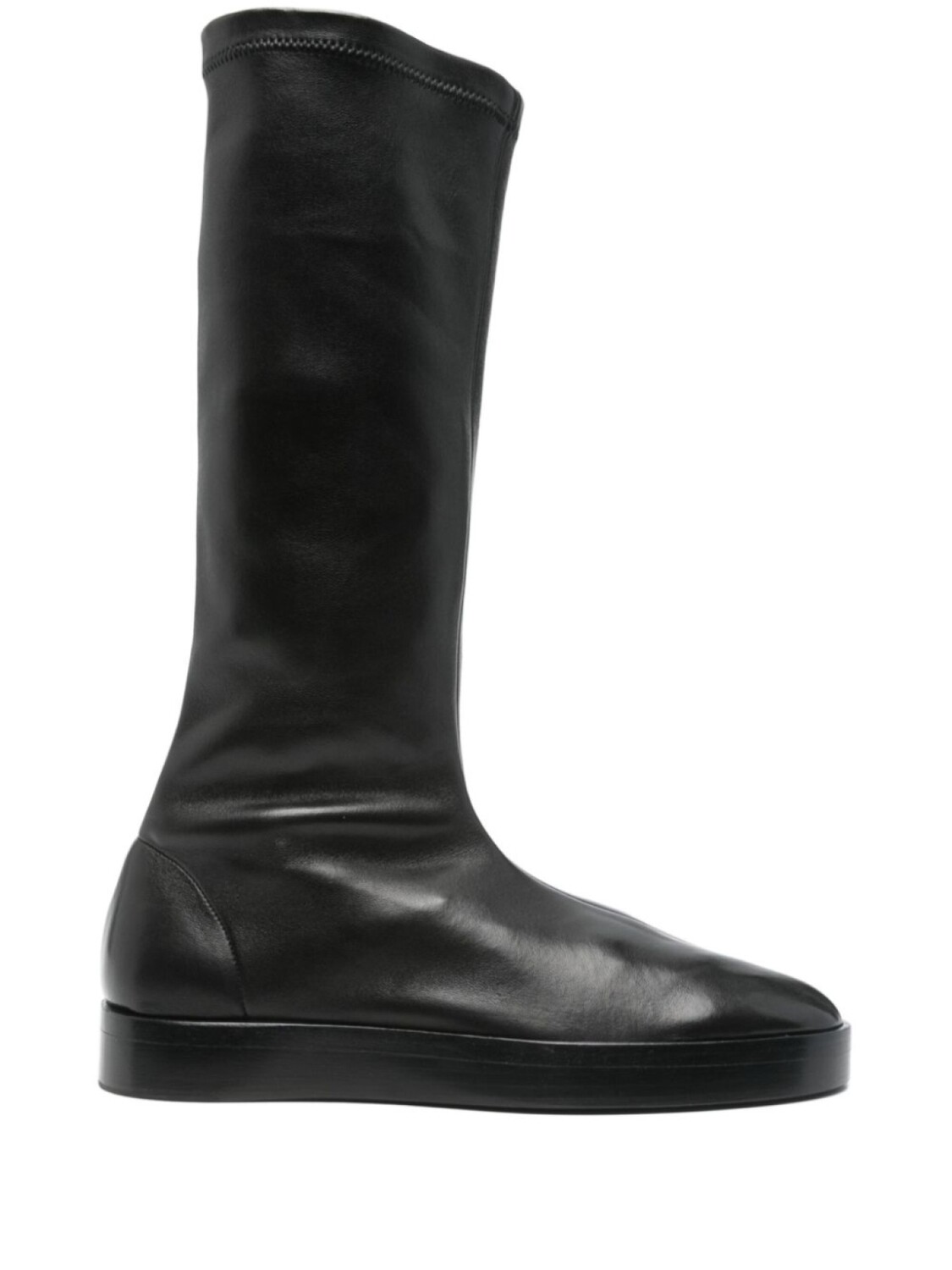 Кожаные сапоги Fear Of God, черный