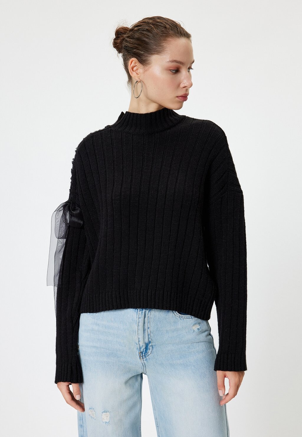 

Джемпер HIGH NECK Koton, черный