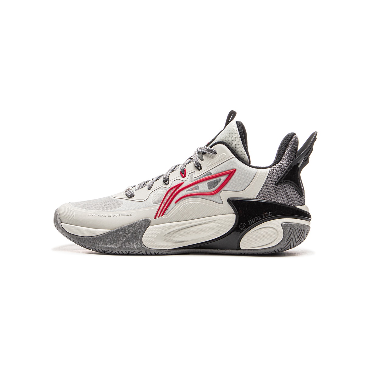 

Ветреная тень 2.0 детские баскетбольные кроссовки унисекс LINING YOUNG, серый