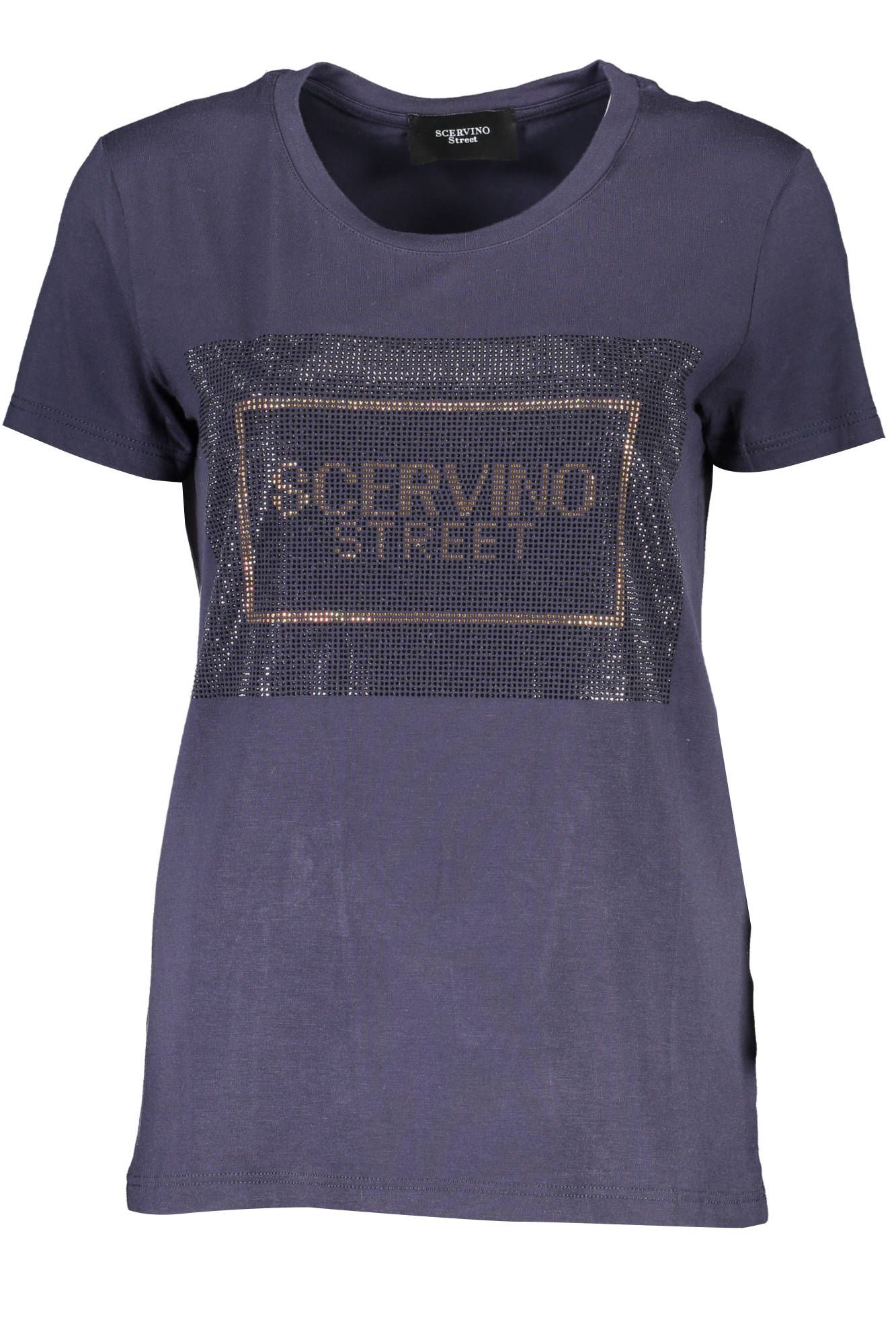 

Синий женский топ из эластана Ermanno Scervino