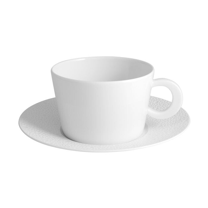 

Bernardaud Ecume Белая чашка для завтрака, белый