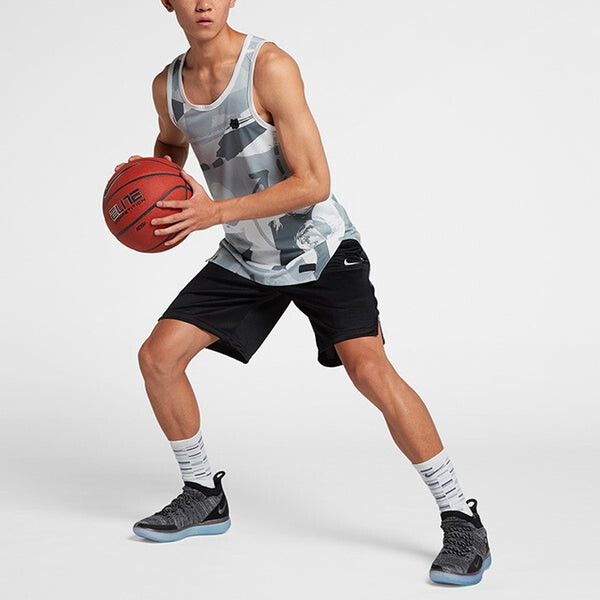 Майка Nike KD TANK HYPERELITE Durant Men's Sports Training Basketball Vest Men's Grey, серый — фото 3