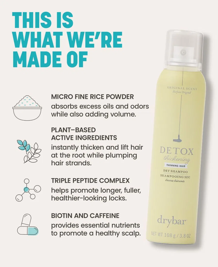 Детокс-шампунь для тонких и утолщенных волос, 99 г Drybar — фото 3