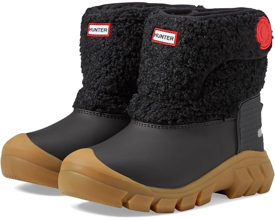 

Ботинки Hunter Intrepid Strap Boucle Snow Boot, цвет Black/Natural Gum