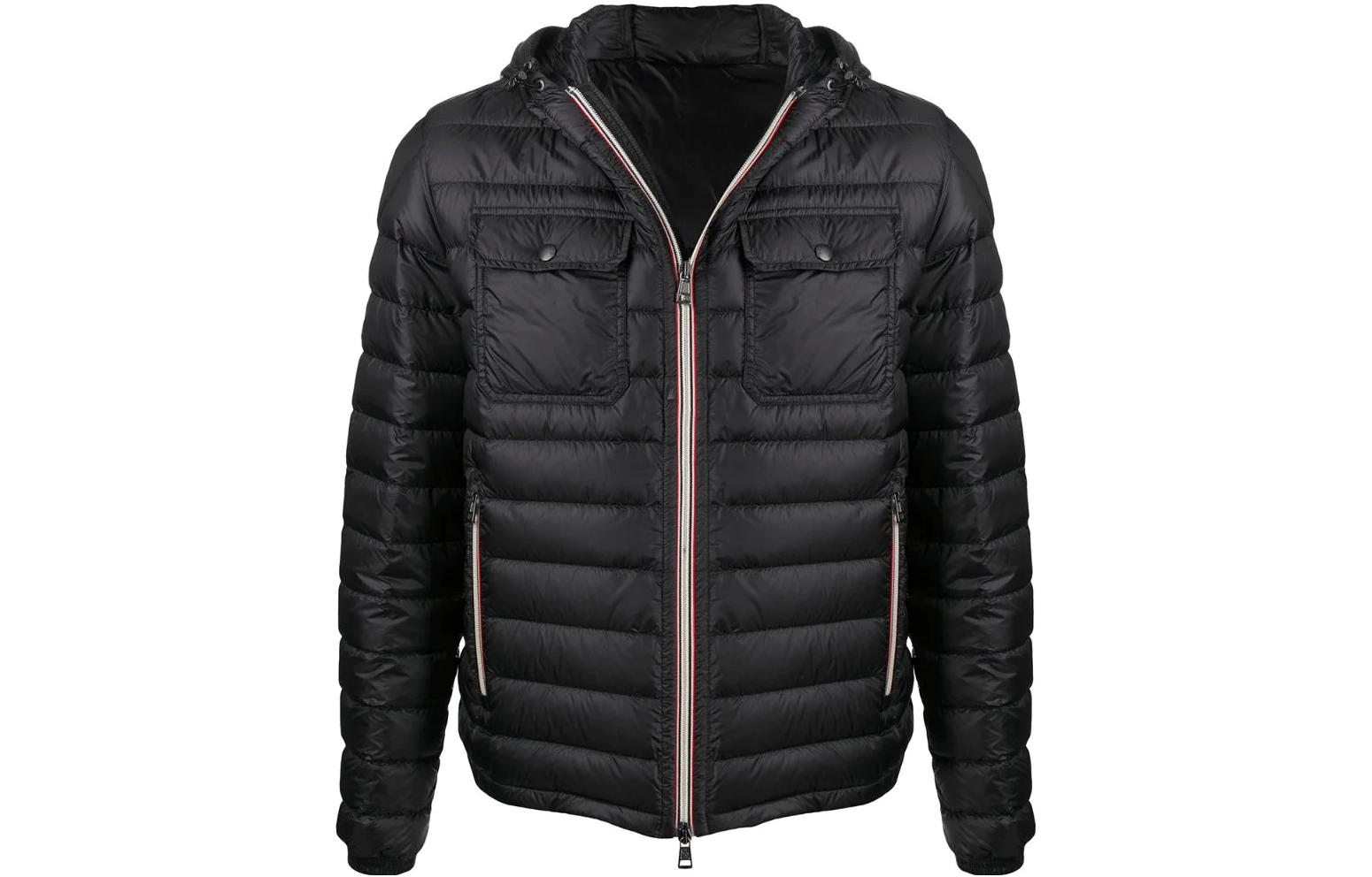 

Moncler Пуховик мужской черный