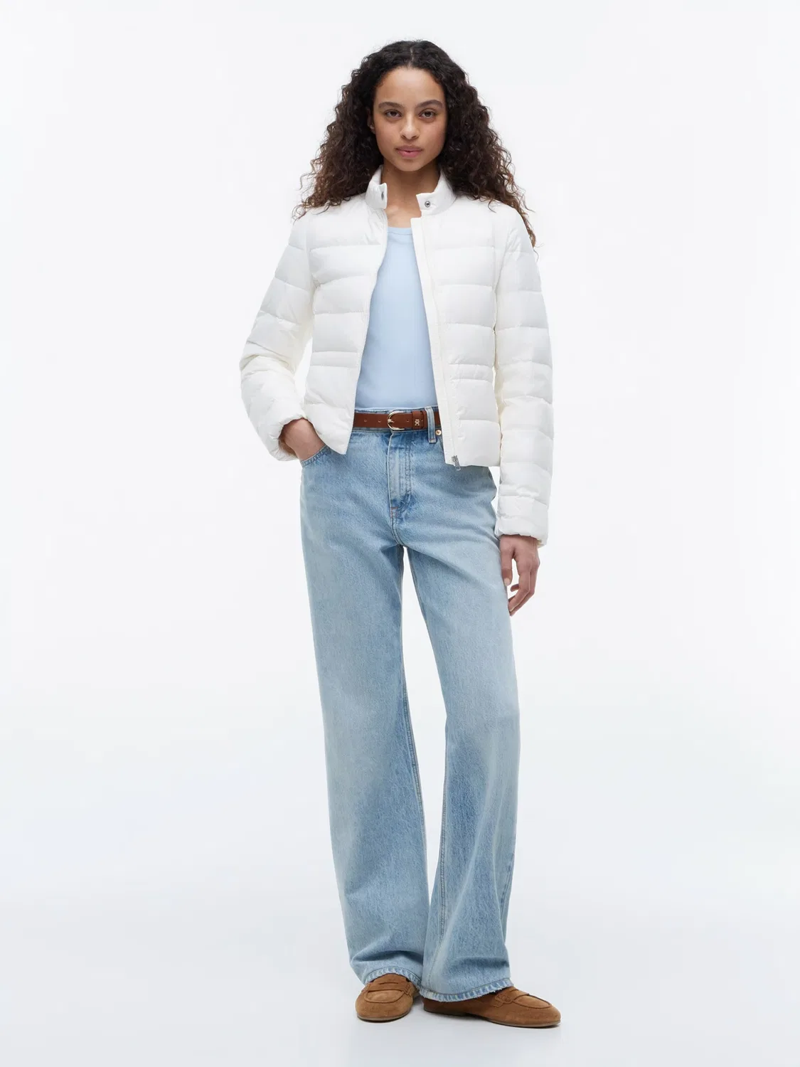 Куртка межсезонья Tommy Hilfiger, White — фото 4