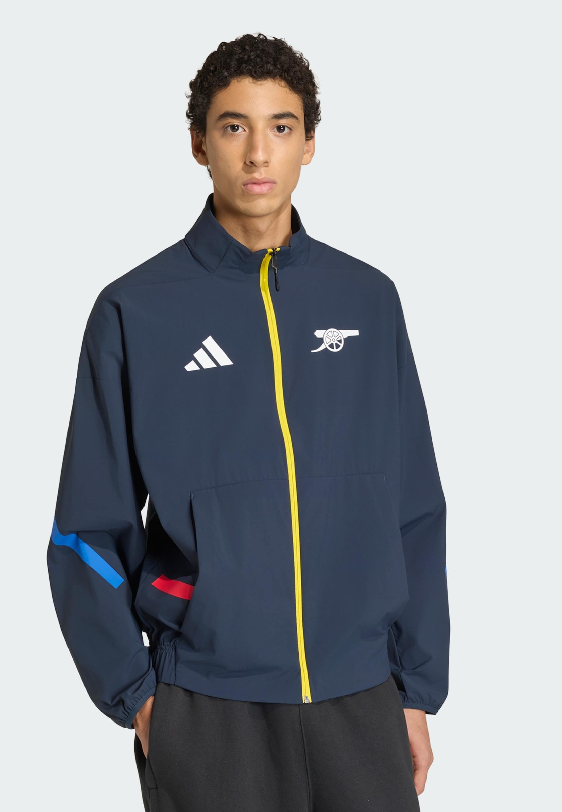 Adidas Performance Тренировочная куртка 'Arsenal FC Z.N.E. Anthem' в цвете Navy — фото 2