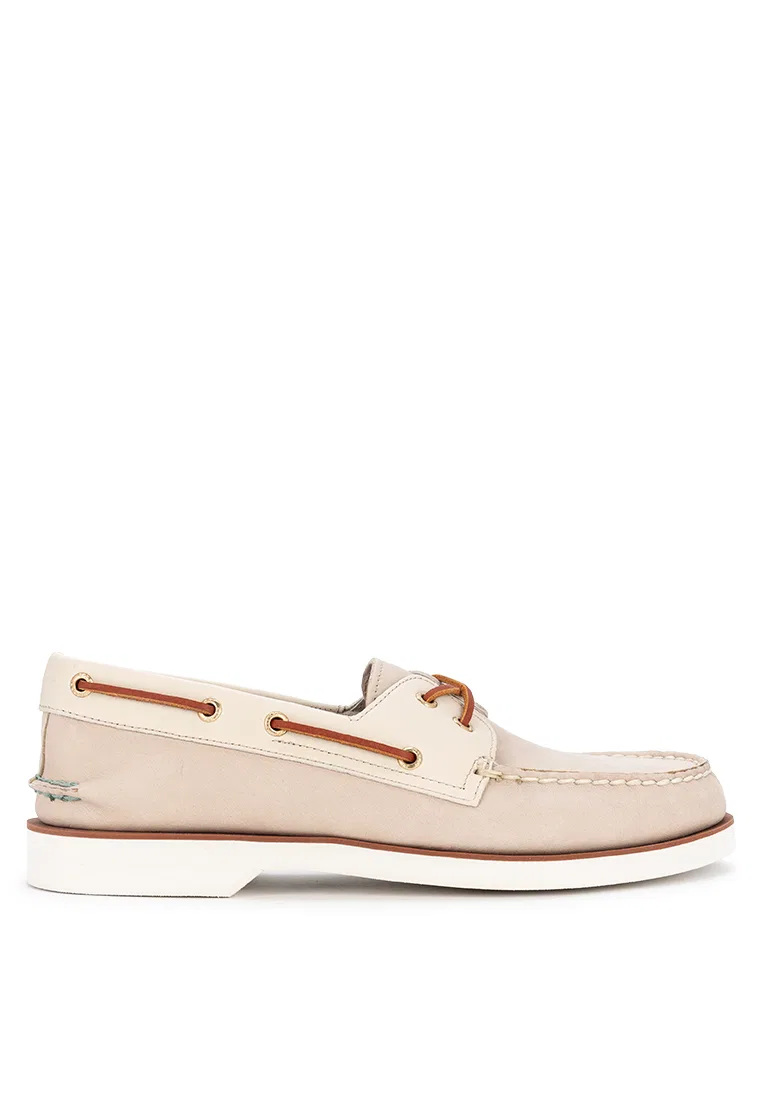 Мужские туфли-лодочки Authentic Original 2-Eye Double Sole, кремовый, Sperry